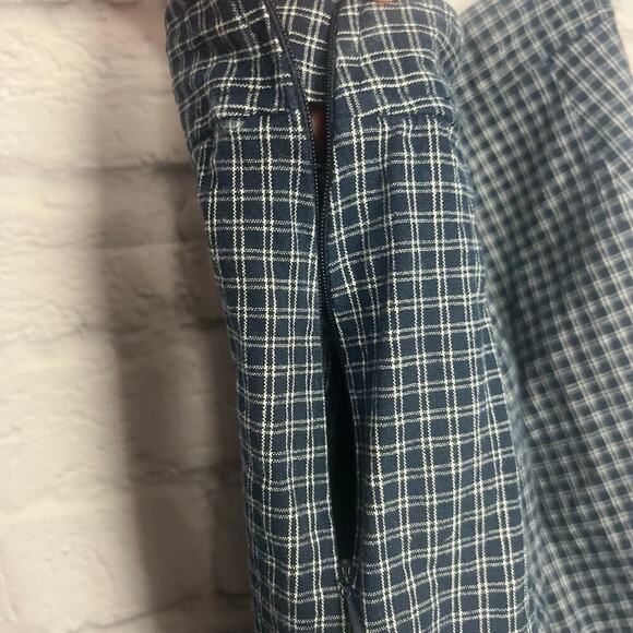 Charter Club Blue Plaid Pants Women's Size 8 - Picture 5 of 5